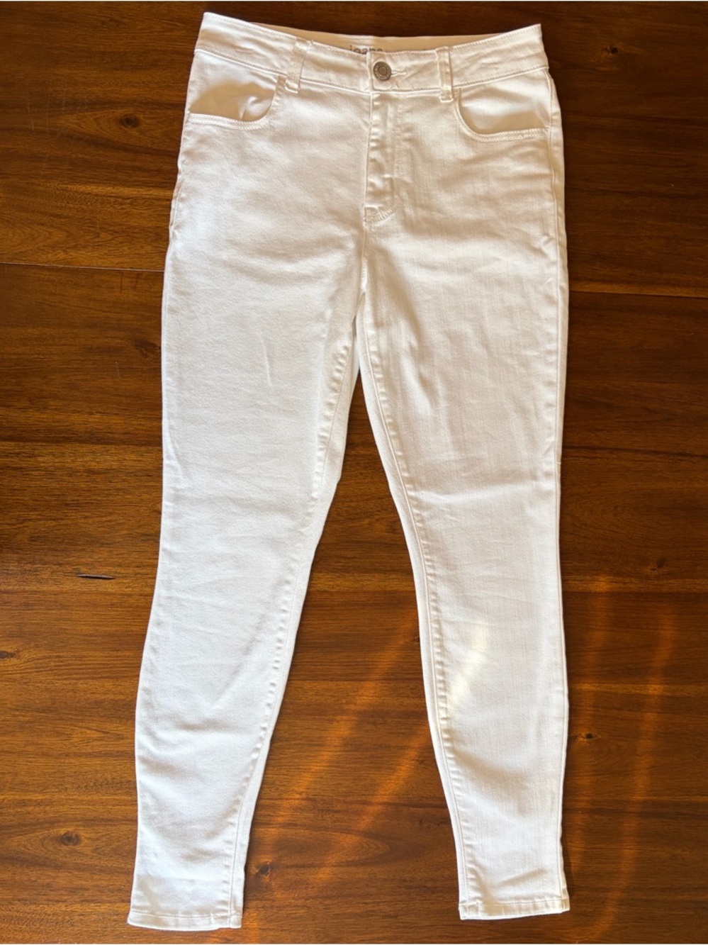 Maurices White Skinny Jeans - Clean High-Rise Look